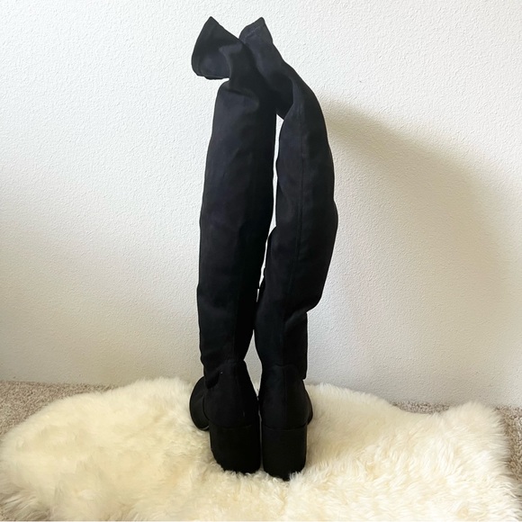 DV Target Thigh High Suede Boot - Picture 3 of 4